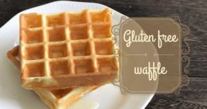 glutenfree waffle