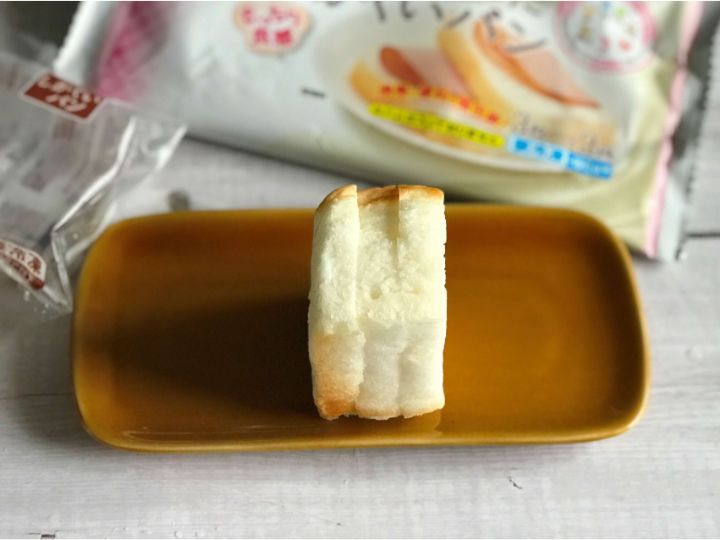 日本ハム「お米で作ったしかくいパン」